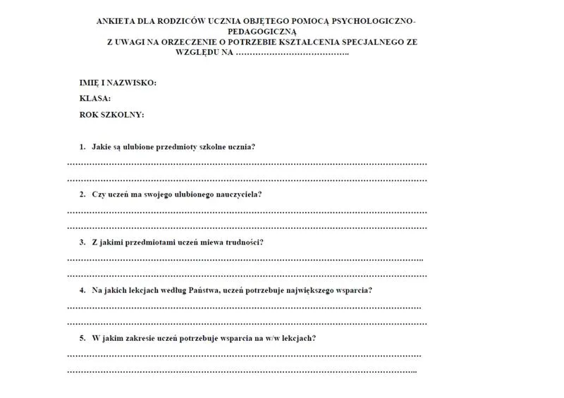 Skuteczna ankieta dla nauczycieli