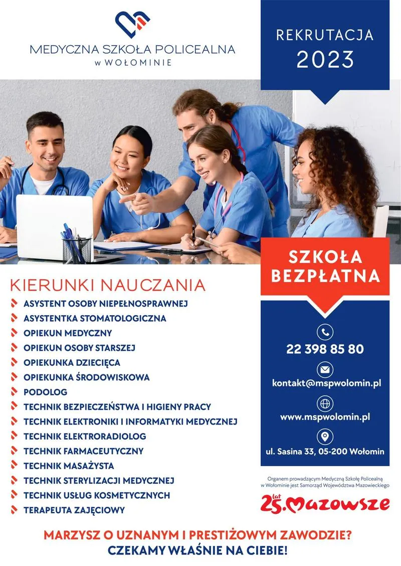 Status ucznia w szkole policealnej