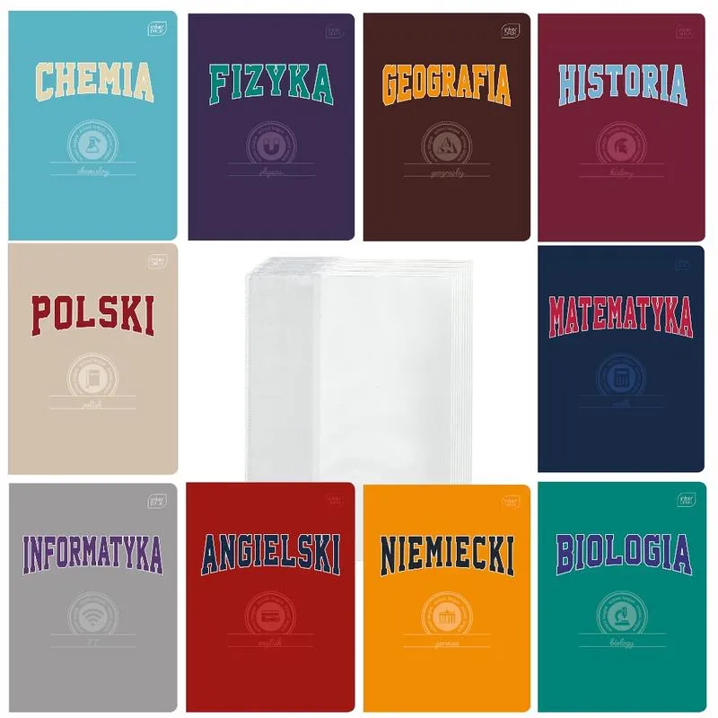 Wybór zeszytów szkolnych